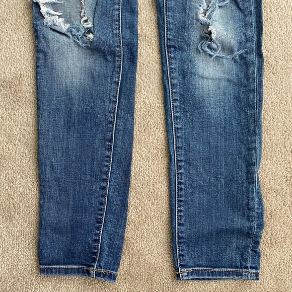 Decree Seriously Distressed Skinny Jeans - Picture 7 of 10